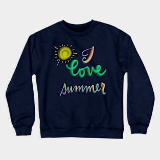 Summer Crewneck Sweatshirt